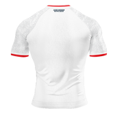 USA National Team V2 White BJJ - Short Sleeve Rashguard Brazilian Jiu Jitsu